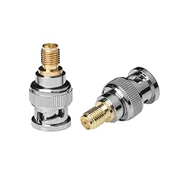TJMD SMA to BNC Kits 3 Sets RF Coaxial Adapter Male