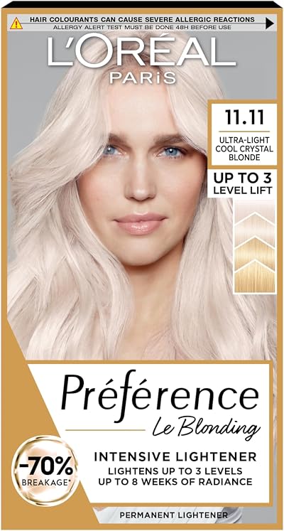 L'Oreal Paris Preference Hair Dye 11.11 Venice Permanent Luminous Long Lasting