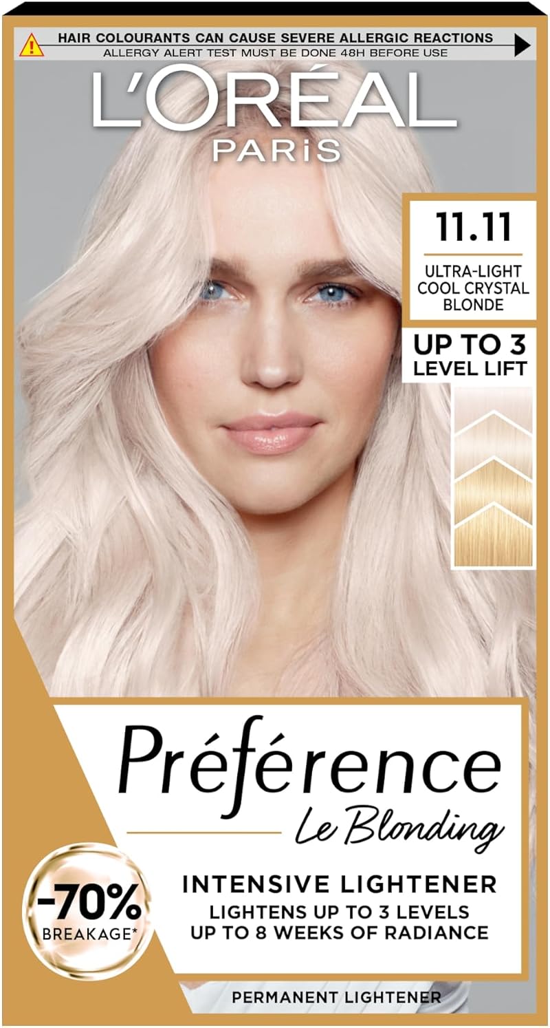 L'Oreal Paris Preference Hair Dye 11.11 Venice Permanent Luminous Long Lasting