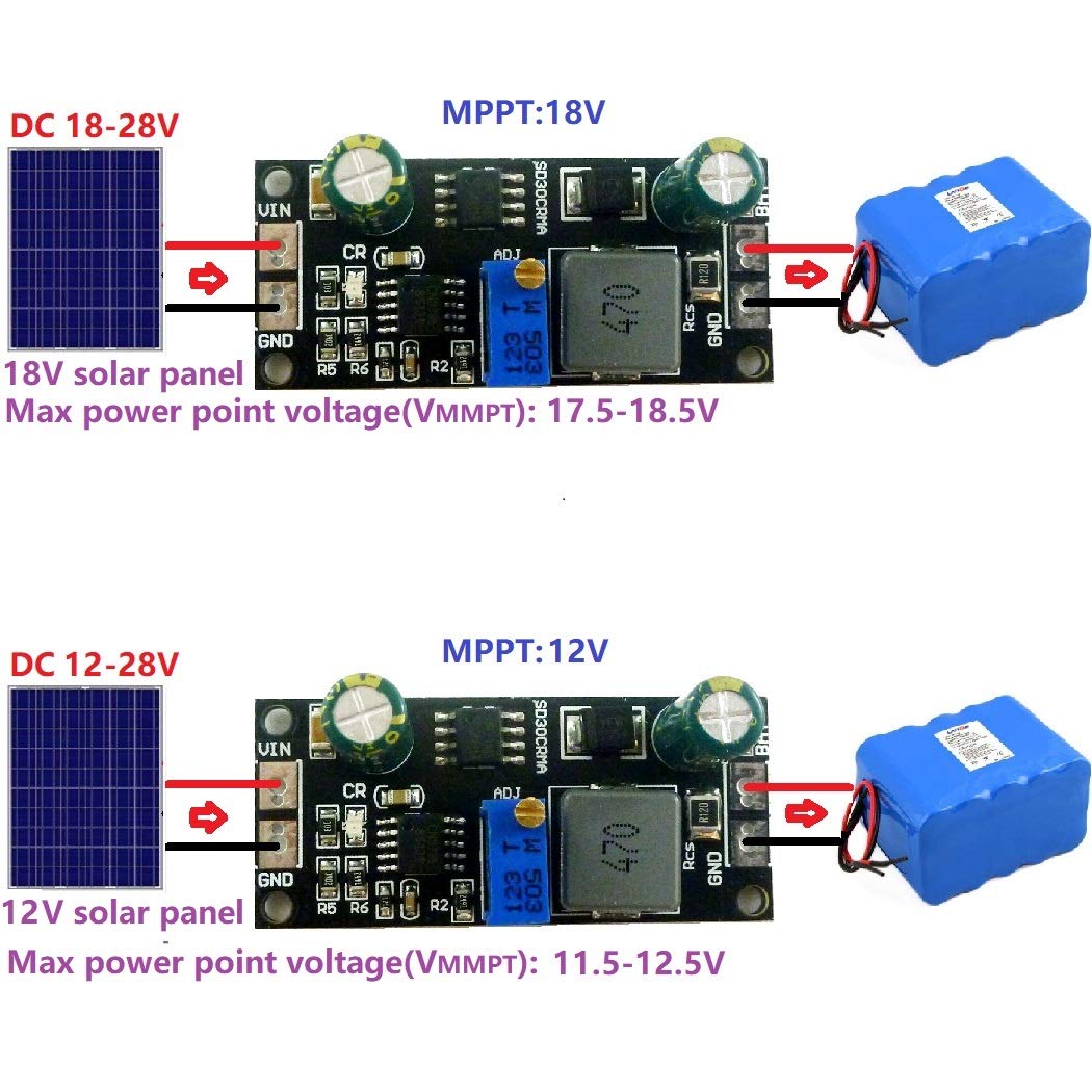 MPPT is 9V, 1 9V Solar Panel Charger MPPT Board 1A 3.2V 3.7V 3.8V 7.4V