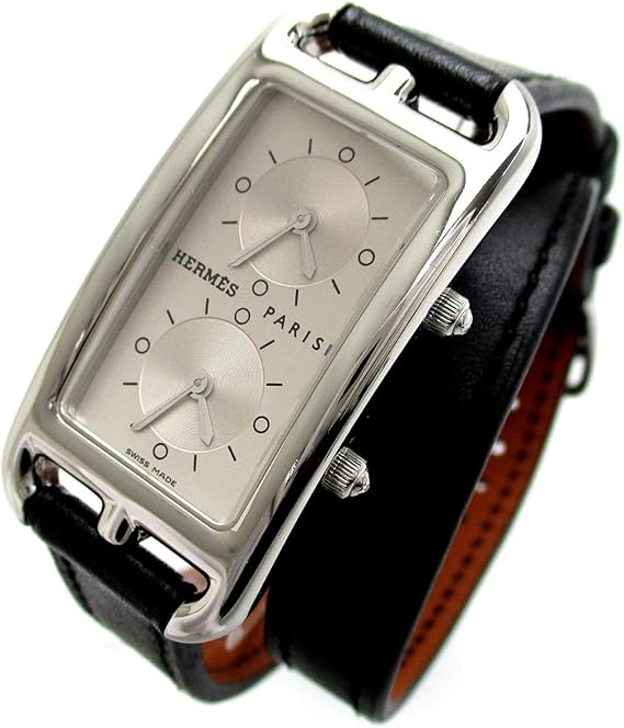 Amazon エルメス Hermes 腕時計 ケープコッド 2タイム ドゥブルトゥール Cc3 210 ドゥゾーン 2重巻き レディース レディース腕時計 腕時計 通販