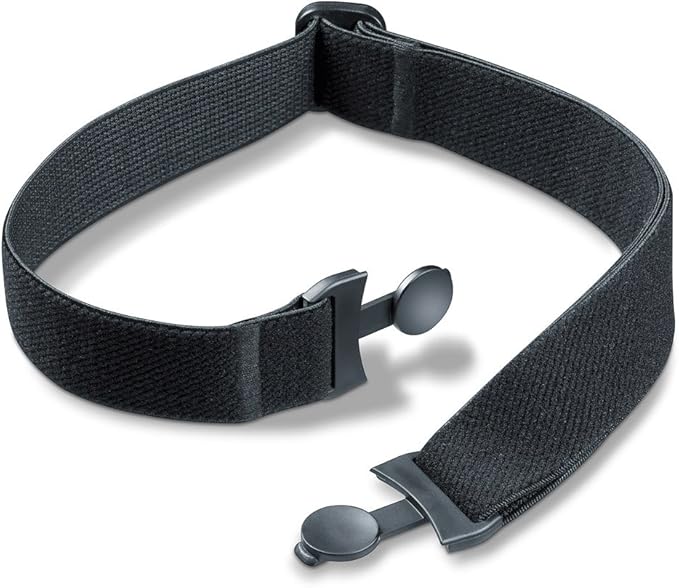 Beurer PM 26 - Pulsómetro con Correa Pectoral, Sumergible 50 m, Color Negro