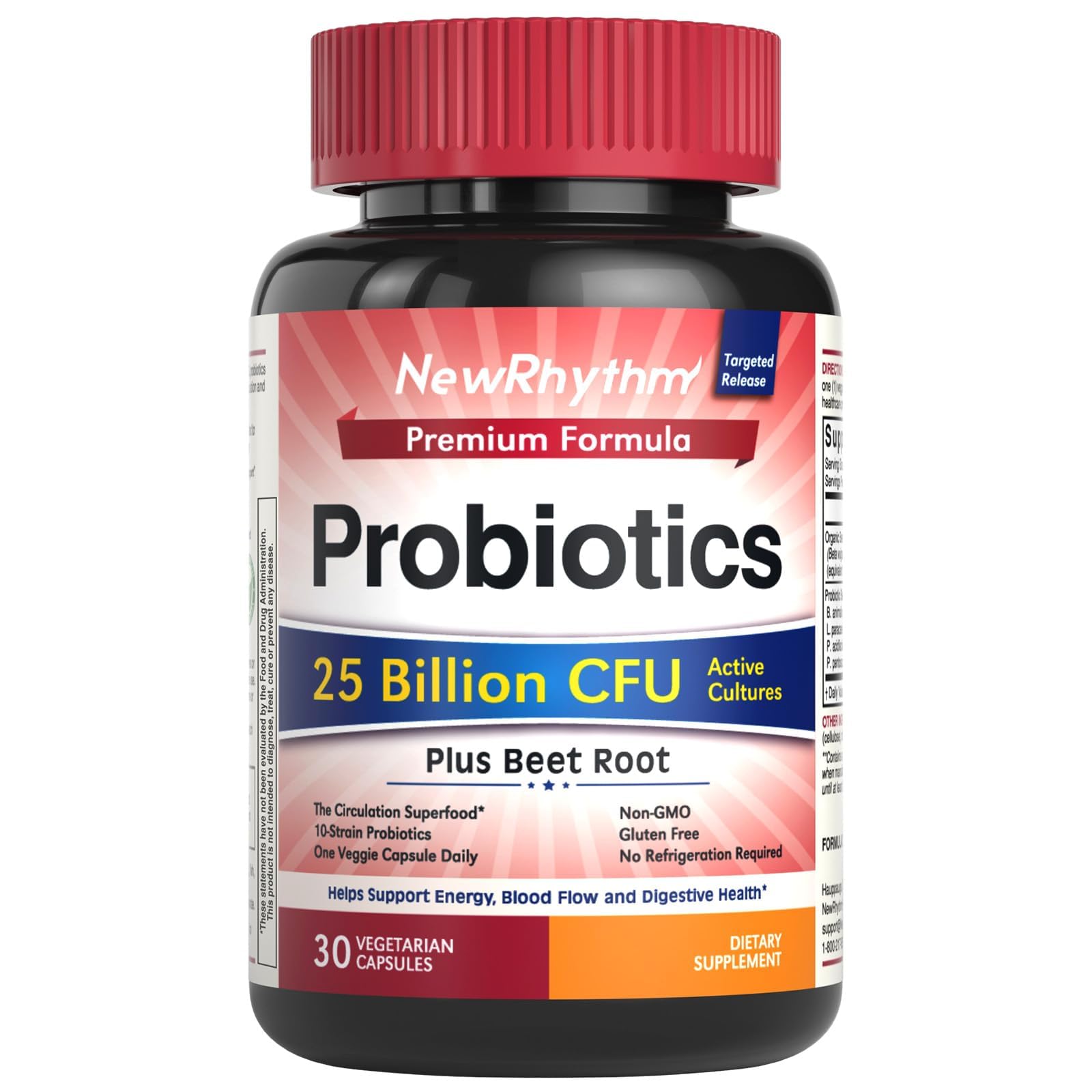 Premium Formula Probiotics 25 Billion CFU