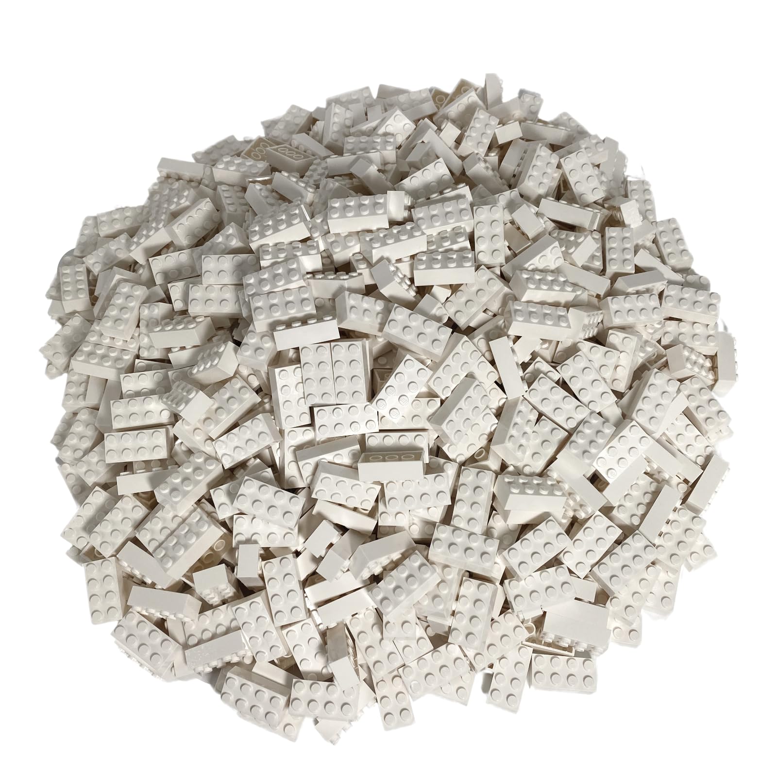 LEGO 50 x Stone 2x4 White 3001 Basic Basic