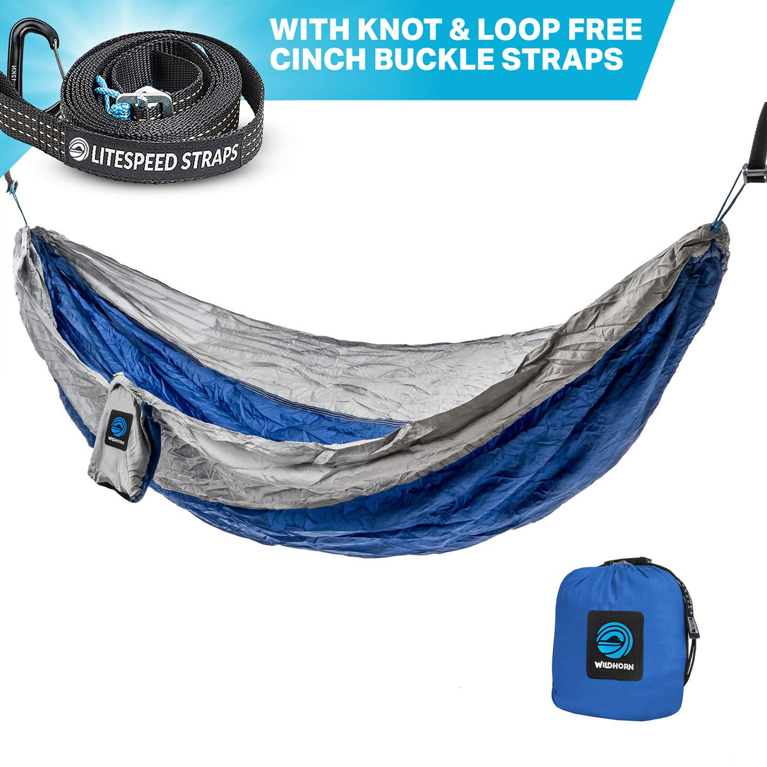 Best camping hammock with mosquito net and suspension system