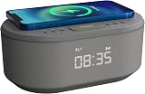 i-box Dawn Alarm Clock with Wireless Qi Charger Bluetooth Speaker FM Radio view 7