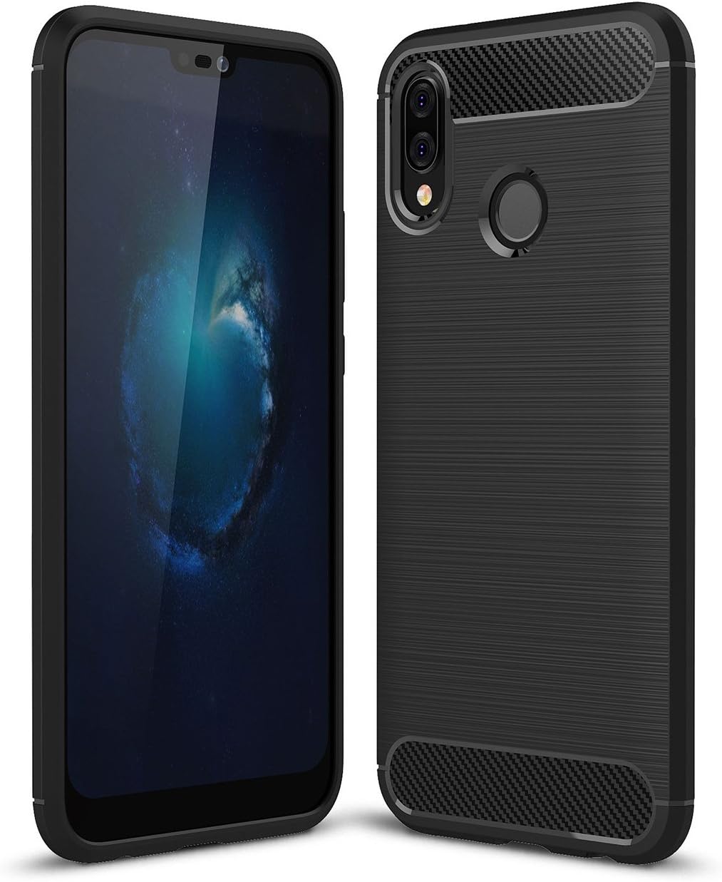 ivencase Funda Huawei P20 Lite, Negro