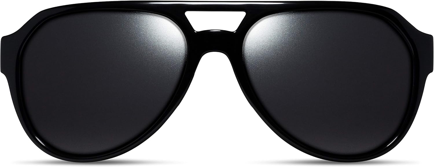 Dillon Optics Patton Sunglasses Polarized (Glossy Black