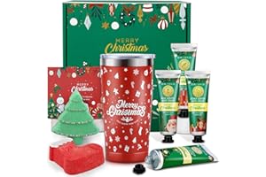 YUEONEWIN Christmas Gifts Set for Women - Ideas Relaxing Spa Gift Christmas Basket Gift Set for Women, Bath and Body Gift Set, Secret Santa Gifts for Her, Mom, Coworker, Teacher, Nurse
