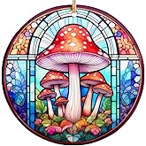 Rigufu 2025 Christmas Ornament – Mushroom Ornament, Whimsical Forest Holiday Tree Decoration, Nature-Inspired Keepsake Gift