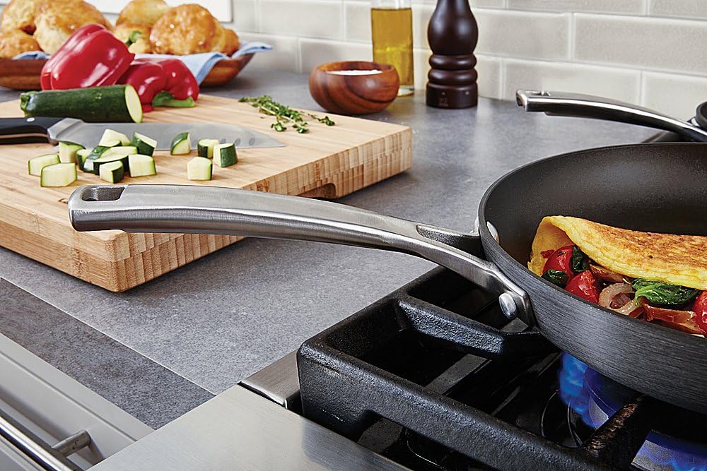 Calphalon Classic Nonstick Omelet Fry Pan, 8 inch, Grey: Kitchen & Dining