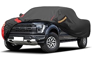 MBLCOOVERS Car Cover Outdoor Automobiles Waterproof All Weater Truck Cover for Tacoma, Tundra, Titan, F-150, RAM 1500, Silverado 1500, Sierra 1500 etc. Length: Up to 230 inches.
