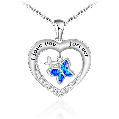 Buy Butterfly Necklace for Women I Love 
