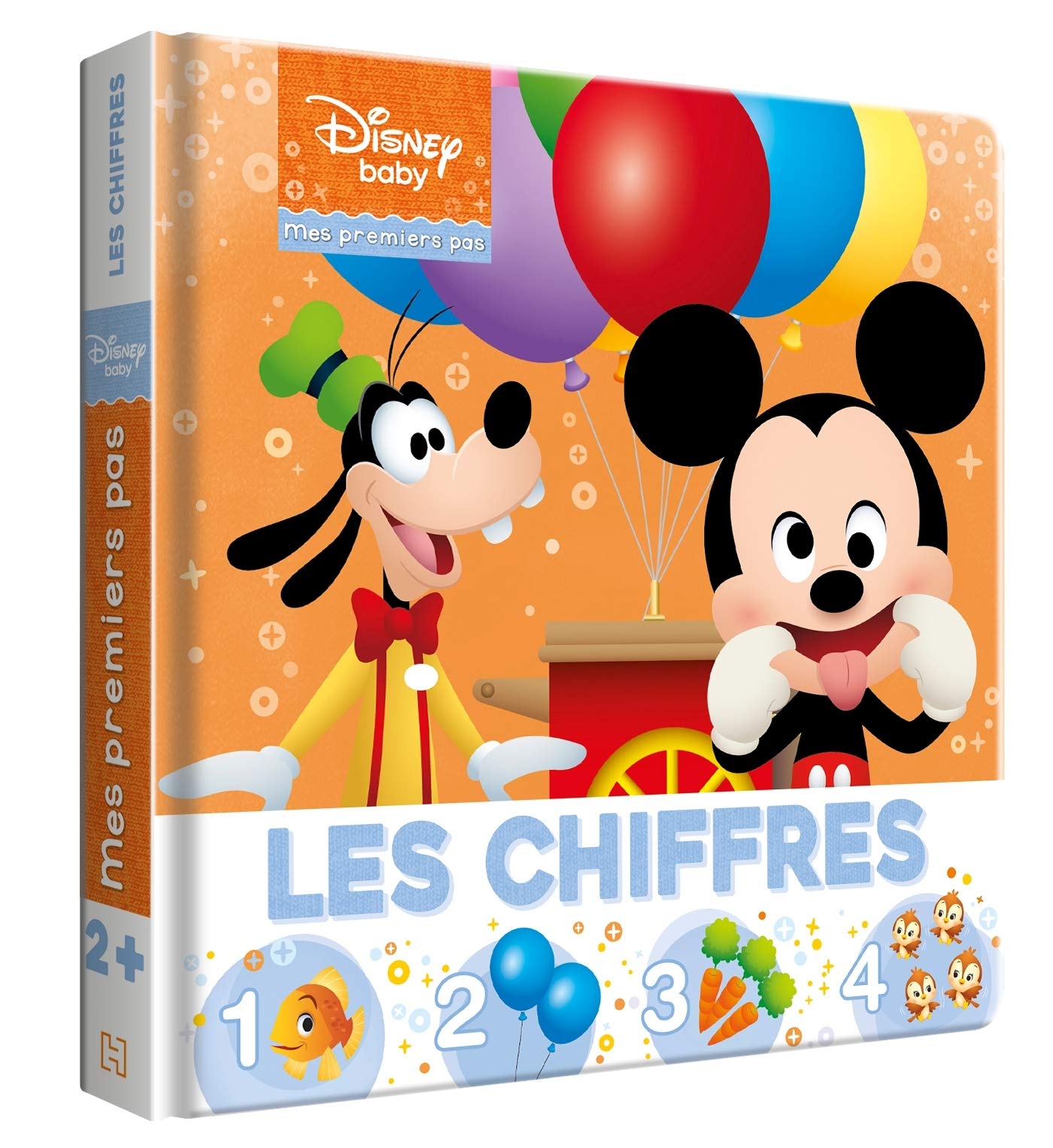 Disney Baby Mes Premiers Pas Imagier Les Chiffres Disney Pixar Amazon Fr Livres