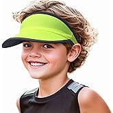 Jastore Kids Quick Drying Sun Visor Hat Lightweight Summer Runninig Tennis Golf Visor Hat for Girls Boys