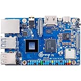 Orange Pi 4 Pro 4GB LPDDR5 8 Core 64 Bit Single Board Computer, 3TOPS AI NPU Allwinner A733 WiFi 6 &amp; Bluetooth 5.4 Frequency 2.0GHz Mini PC Run Android, Linux, Orange Pi OS