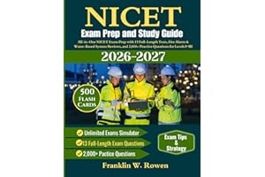 NICET Exam Prep & Study Guide: All-in-One NICET Exam Prep with 13 Full-Length Tests, Fire Alarm & Water-Based System Reviews, and 2,000+ Practice Questions for Levels I–III
