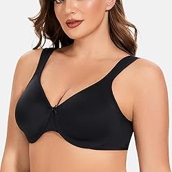 MELENECA Women's Minimizer Seamless Unlined