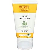 Burt's Bees Burt's Bees Natural Acne Solutions Pore Refining Cleansing Scrub, Exfoliating Face Wash for Oily Skin, 4 Oz (package May Vary), 4 ounces