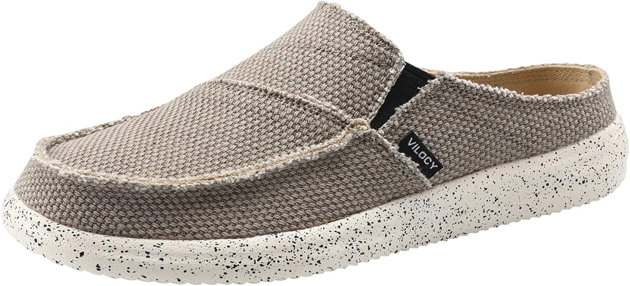 mens slip on backless sneakers