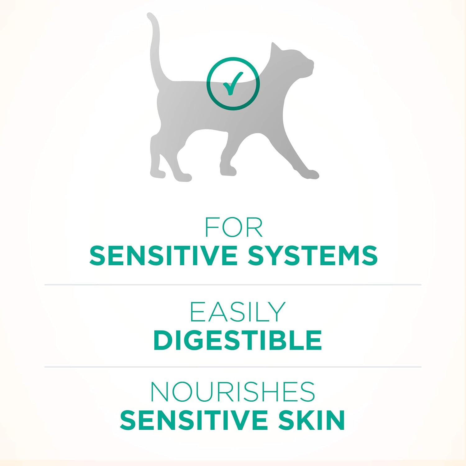Purina ONE Natural Dry Cat Food, Sensitive Skin & Stomach Formula - 22 lb. Bag : Pet Supplies