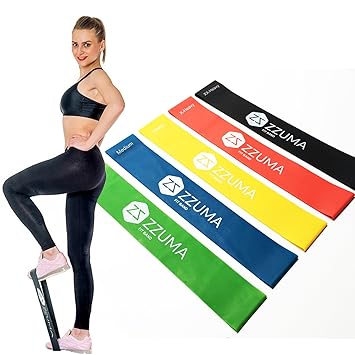 Zzuma Widerstandsbander Set 5 Schleifen Gut Furs Training Manner