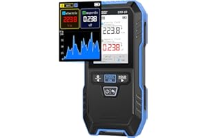 FNIRSI ERD-10 EMF Detector, Curve Display EMF Radiation Meter, Rechargeable EMF Reader Electromagnetic Field Radio Frequency Detector for Home, Office, Ghost Hunting