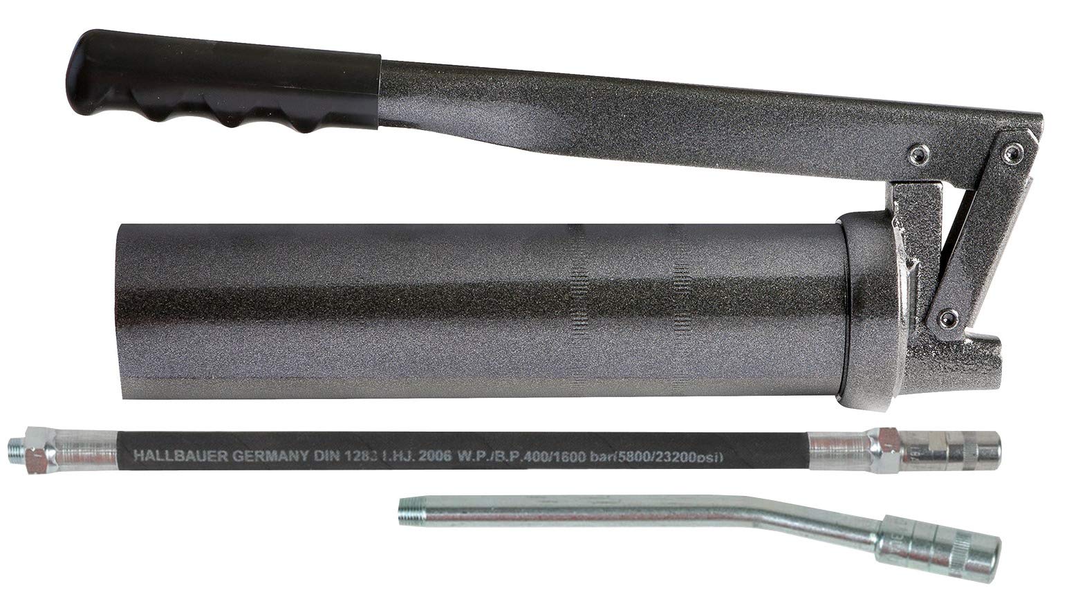 Samoa - Hallbauer Professional Hand Lever Grease Gun Samoa ESP - Screw-in; cartridges 400 g; Steel, Powder-Coated - 101250000