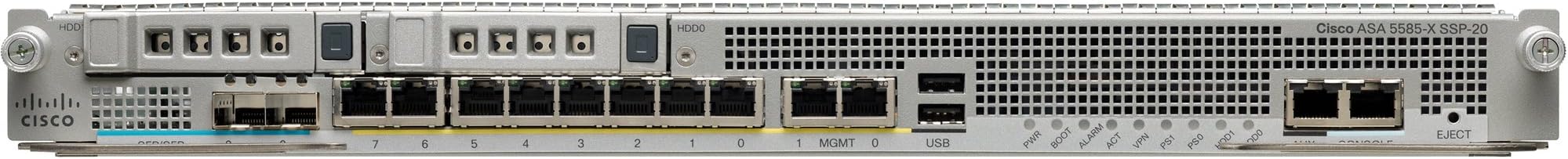 CISCO - SECURITY/VPN (SPEC ELIGI ASA 5585-X CHASSIS WITH SSP20 8GE 2SFP 2GE MGT 1 AC DES EN