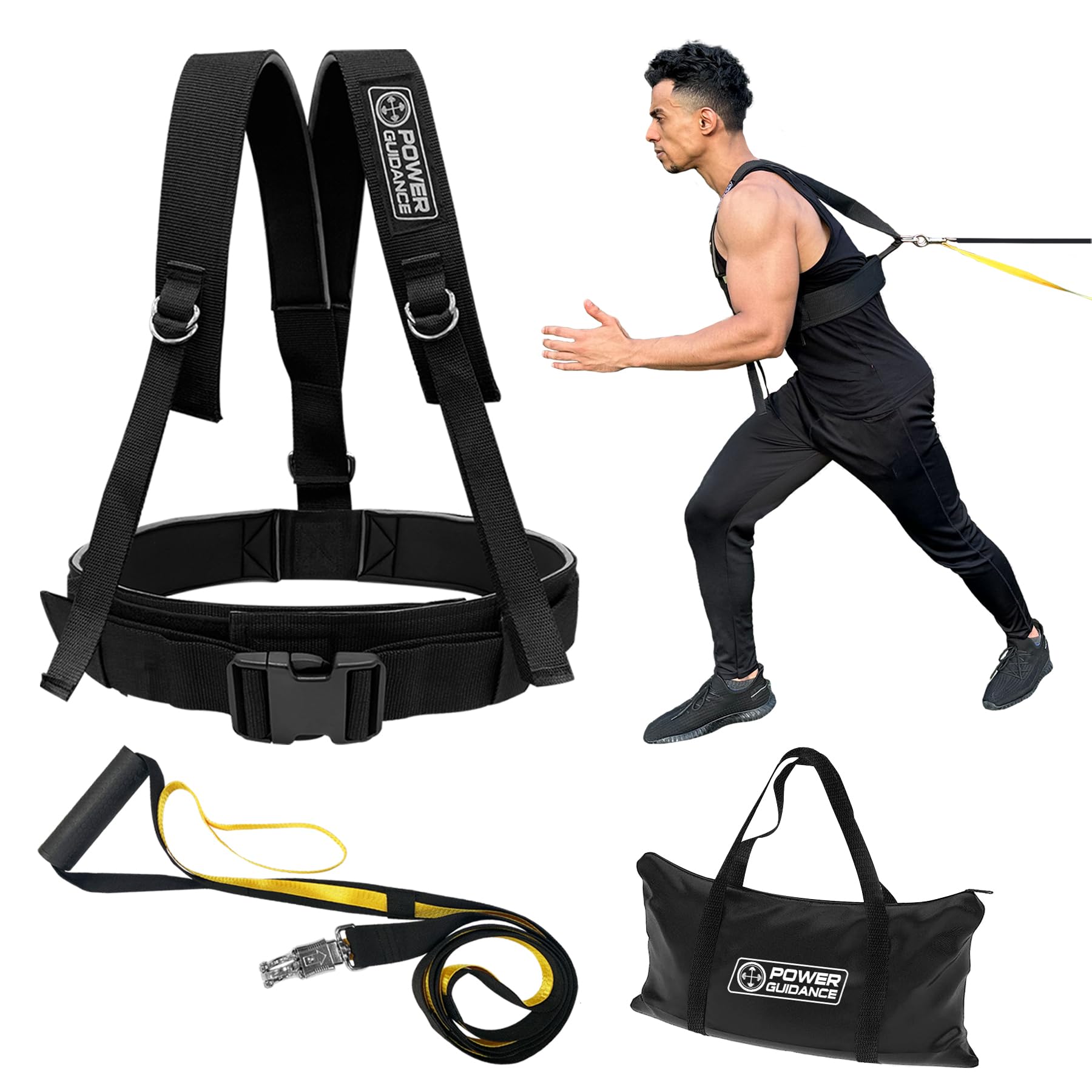 Photo 1 of (ONLY HARNESS) POWER GUIDANCE Speed Training Equipment/Overload Running Resistance & Release, Agility and Speed Equipment for Sprint Running and Football, Basketball, Soccer?Softball