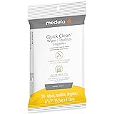 Medela Quick Clean Breast Pump Accessory Wipes Resealable Pack Convenient hygienic On The Go Cleaning for Tables Countertops 