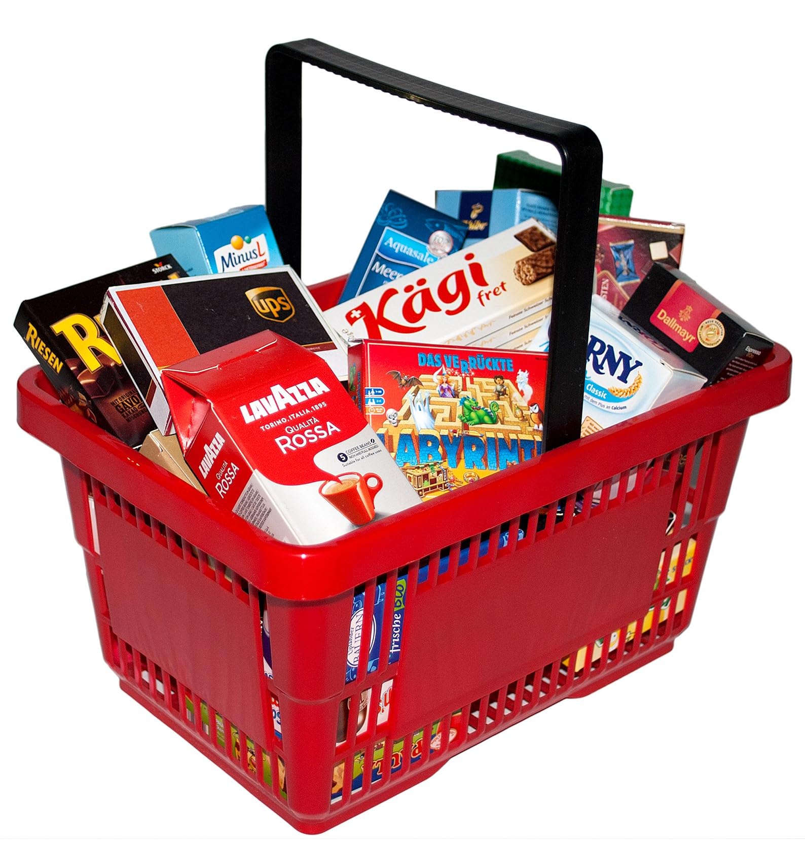 Small Foot 9546 Shopping Basket with Store Tools