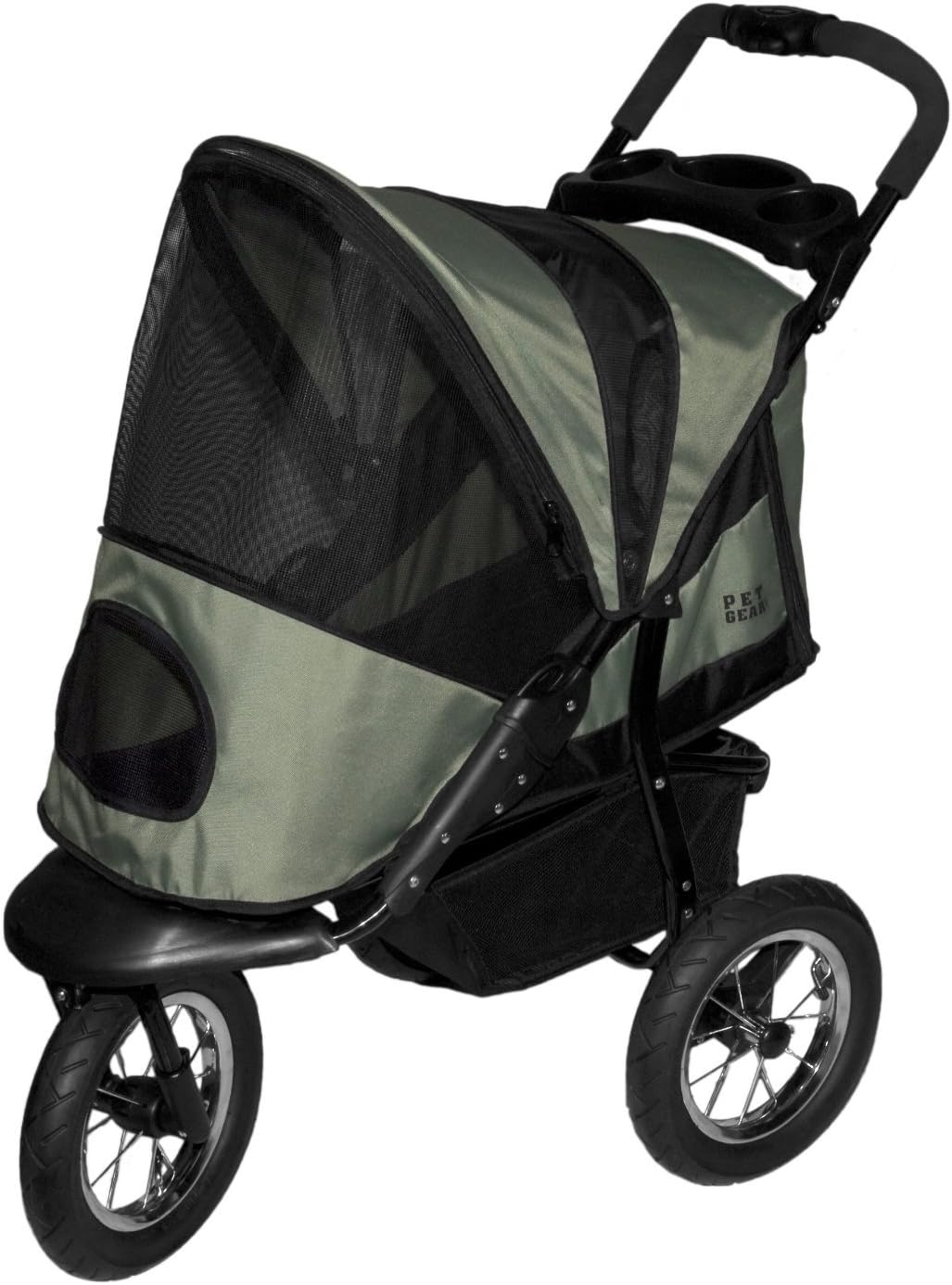 Pet Gear Jogger Stroller for Pets Up to 70Pound, Sage with