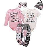 BIRTHDAY SHARK Newborn Girls Outfit Baby Girl Coming Home Outfit Hunting Clothes for Girls