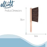 Elliott Natural Bassine Brush 25 cm Stiff Bristles FSC Certified Heavy Duty view 2