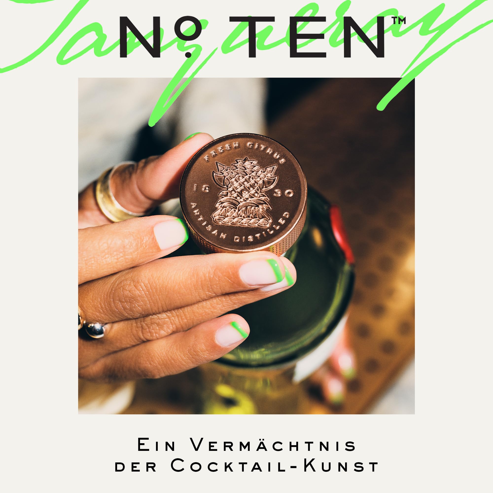 Tanqueray No. 10, Premium, Geschenk für besondere Momente, Spirituose für Gin & Tonic, Ten, 47% Vol, 700ml Einzelflasche 8