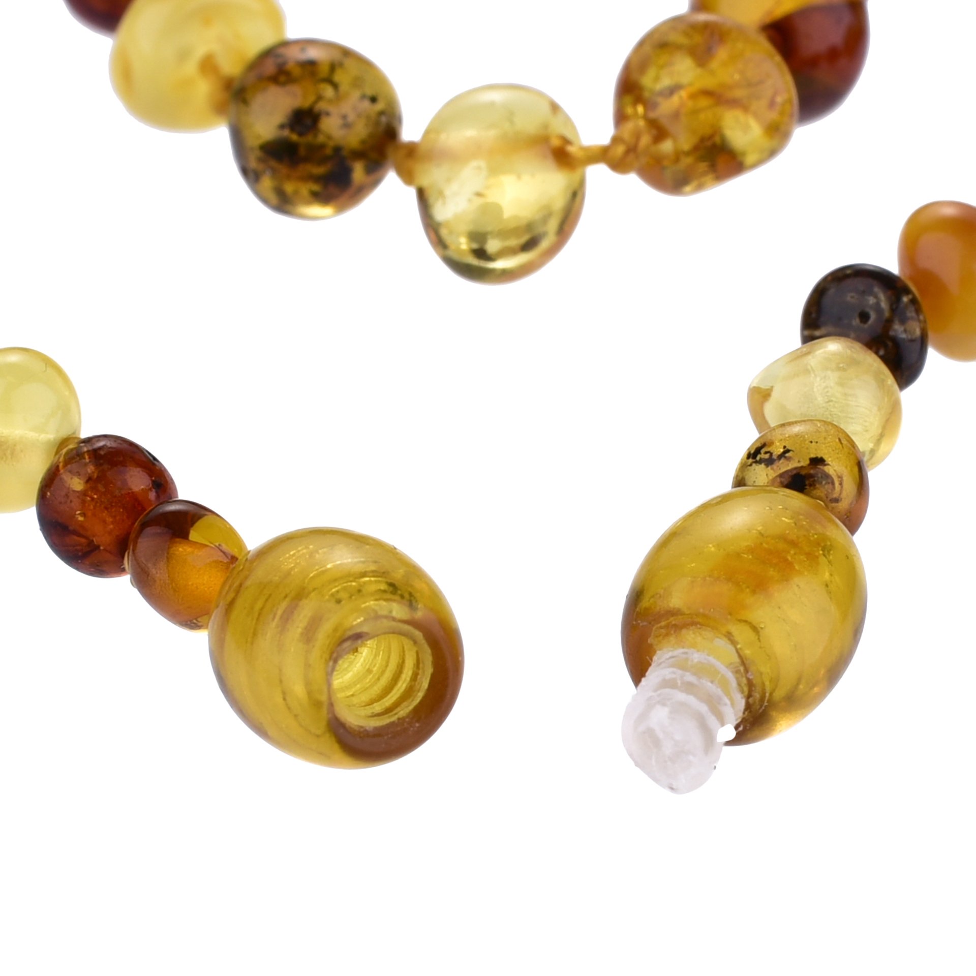 Pure Baltic Amber Teething Necklace (Unisex) Gift for Babies with Anti Flammatory Reduce Properties Drooling Teething Pain Calm Baby and Reduce Crying Fussy Functions Highest Quality Guaranteed