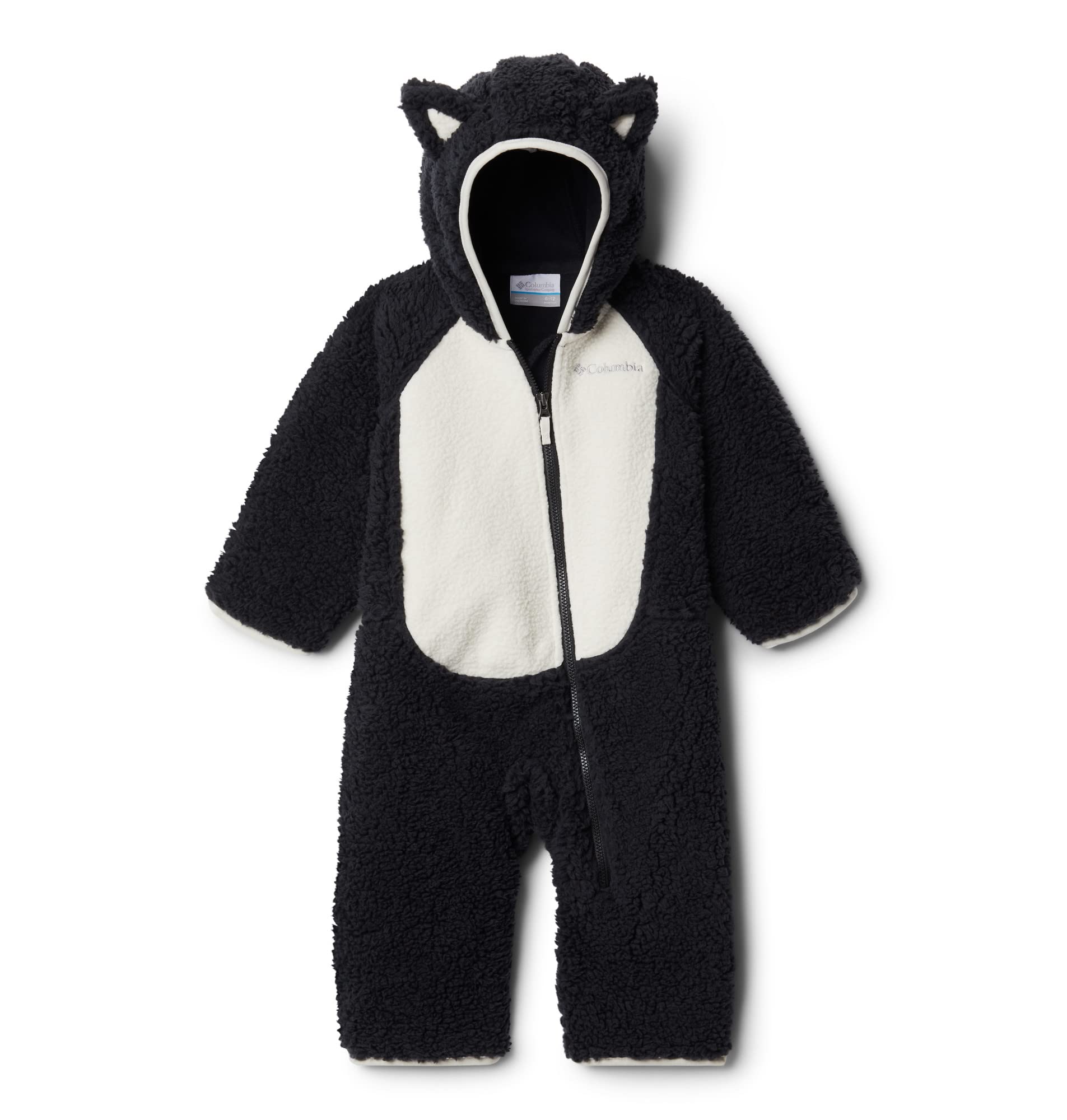Columbia Baby Foxy Baby Sherpa Bunting, Black/Chalk, 18/24 Image
