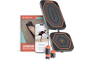 SIDEKICK AxisBoard Rehab & Training System | Balance Board & Physical Therapy Manual for Foot and Ankle Rehab | Recover from 