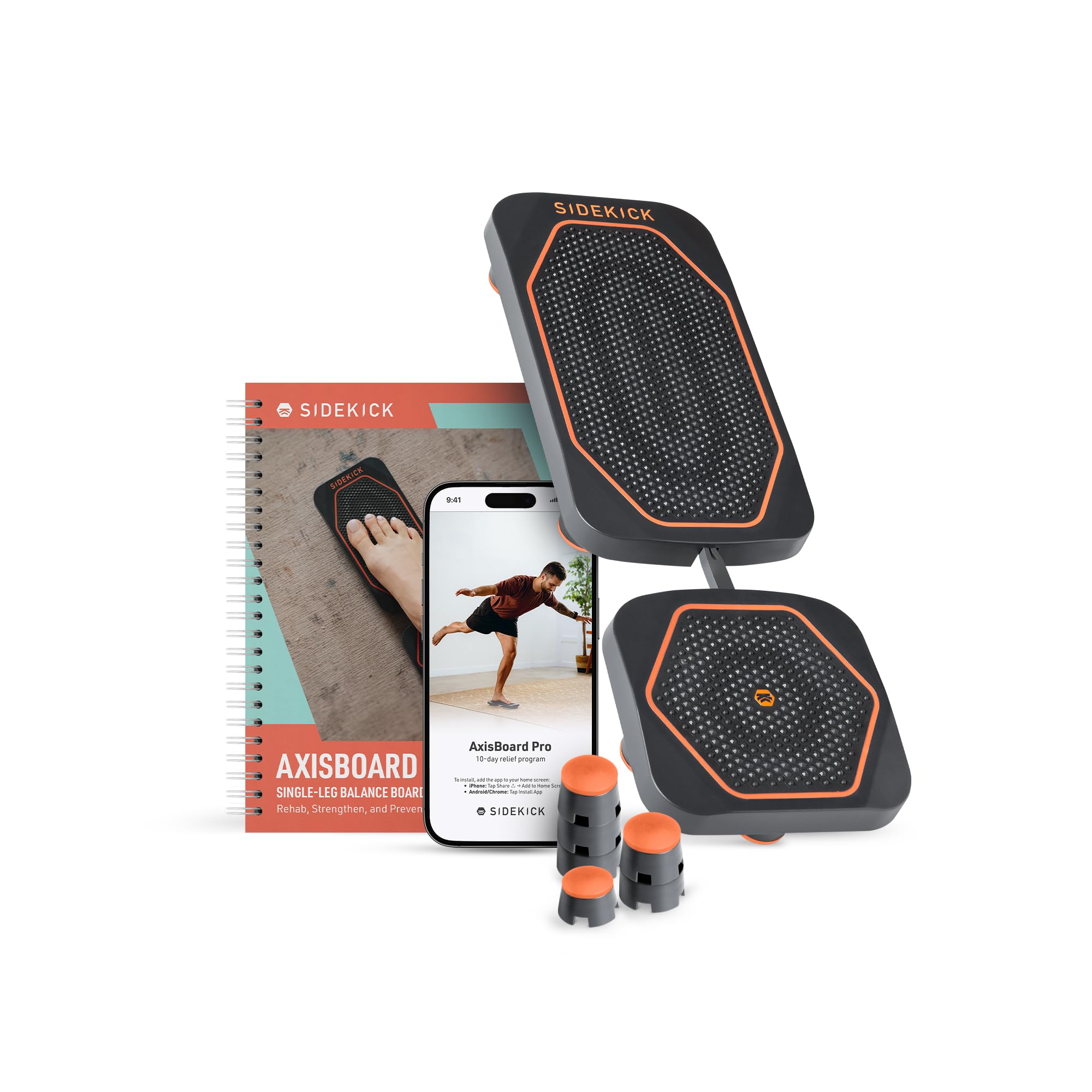 SIDEKICK AxisBoard Pro Balance Board for Foot & Ankle 13x4.25