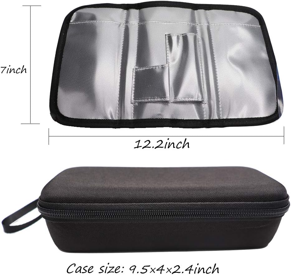 Insulin Cooler Travel Case - Insulated Portable Diabetic Pouch with 2 Gel Ice Packs - Reusable Lightweight & Durable for Medications Diabetes Pen, and Supplies, Black (Insulin Cooler Case): Health & Personal Care