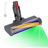 Roller Brush Head for Dy Son V7 V8 V10 V11 V15 Vacuum Cleaner - Quick-Release Hardwood Floor Replacement Heads with Dust Dete