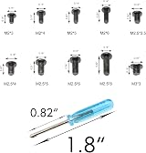 Waycreat 500pc Laptop Notebook Computer Screw Kit for IBM HP Dell Samsung Acer view 3