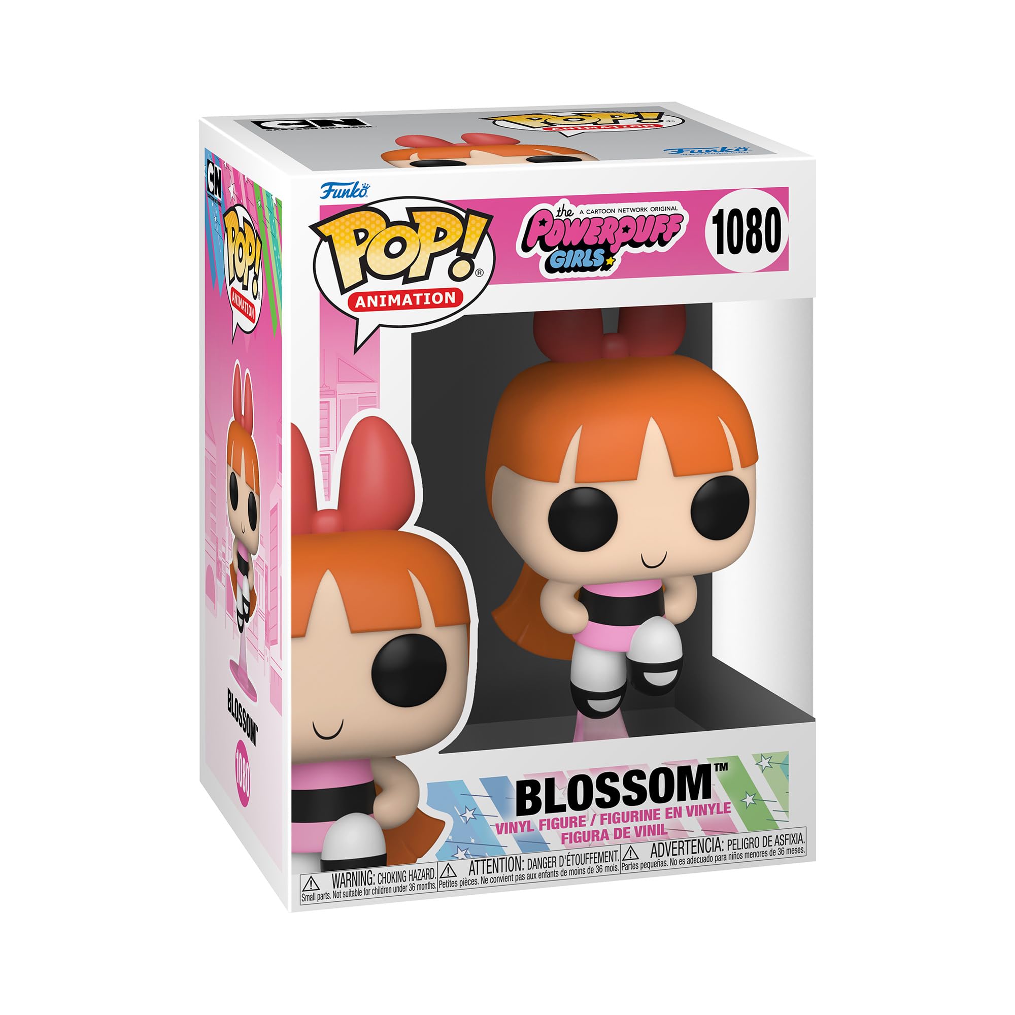 Funko POP! Animation: Powerpuff Girls - Blossom - the Powerpuff Girls - Collectable Vinyl Figure - Gift Idea - Official Merchandise - Toys for Kids & Adults - TV Fans - Model Figure for Collectors