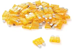GOODSEN (60Pcs) 5 Amp Standard Car Fuses, 5A Automotive Fuses, Automotive Replacement Fuses(ATO/ATC), Blade Fuse for Car/RV/Truck/SUV/Motorcycle/Boat