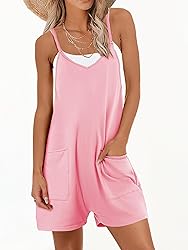 ANRABESS Womens Rompers Summer Casual Loose