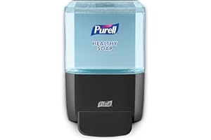 PURELL ES4 Manual Wall-Mounted Hand Soap Dispenser, Graphite, Compatible with 1200 mL PURELL Brand HEALTHY SOAP Refills (Pack of 1) - 5034-01 - Manufactured by GOJO, Inc.
