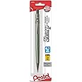 Pentel Sharp Mechanical Pencil (0.7mm) Metallic Barrels, Assorted Barrel Colors, Pack of 1, Barrel Color May Vary (P207MBPM)