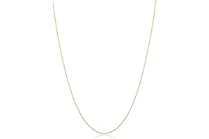 Kooljewelry Womens Classic Rope Chain - 14k Yellow Gold Pendant Necklace, Polished, Spring Ring