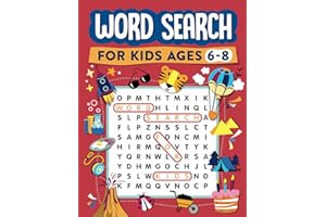 Word Search for Kids Ages 6-8: 100 Word Search Puzzles